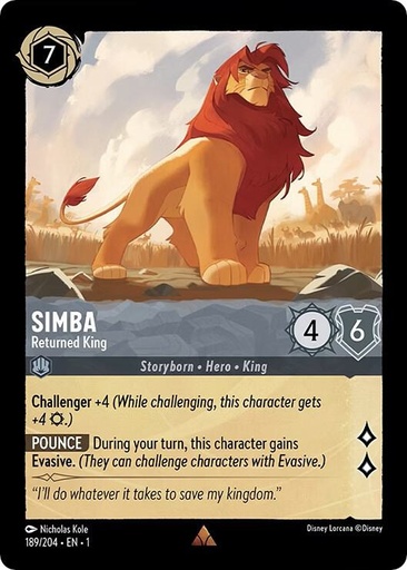 Simba - Returned King - The First Chapter (1) 