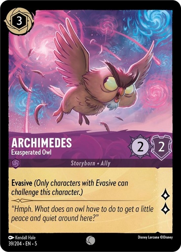 Archimedes - Exasperated Owl - Shimmering Skies (5) 