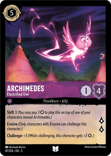 Archimedes - Electrified Owl - Shimmering Skies (5) 