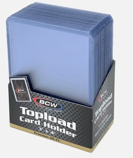 Toploader BCW 25pzas