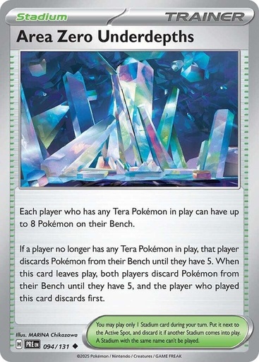 Area Zero Underdepths - SV: Prismatic Evolutions (PRE)