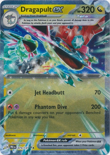 Dragapult ex - 073/131 - SV: Prismatic Evolutions (PRE)