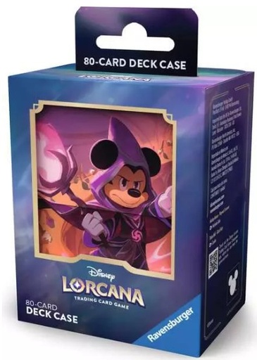 [11098534] Disney Lorcana TCG Reign of Jafar Deck Case Mickey Mouse