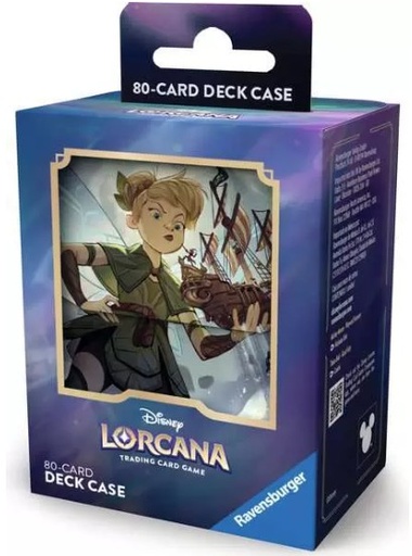 [11098536] Disney Lorcana TCG: Reign of Jafar Deck Case Tinkerbell