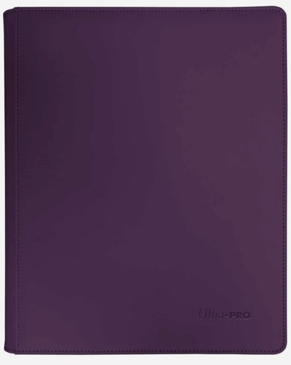 [16484] Vivid 9-Pocket Zippered PRO-Binder - Midnight Plum