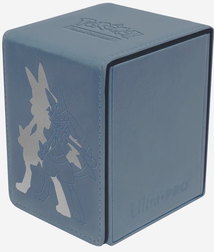 [16414] Elite Series Lucario Alcove Flip Deck Box for Pokemon