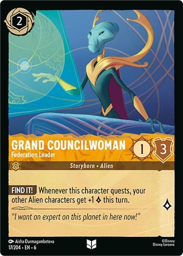 Grand Councilwoman - Federation Leader - Azurite Sea (6) 
