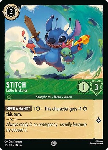 Stitch - Little Trickster - Azurite Sea (6) 