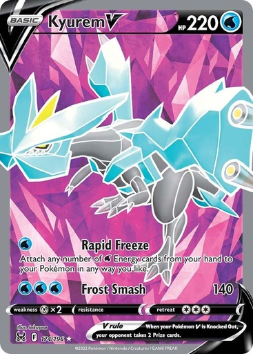Kyurem V (Full Art) - SWSH11: Lost Origin 174/196