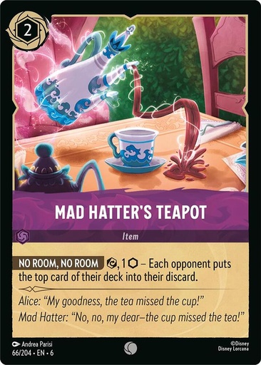 Mad Hatter's Teapot - Azurite Sea (6) 