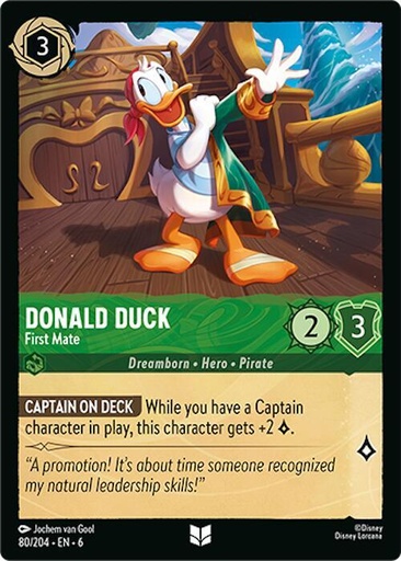Donald Duck - First Mate - Azurite Sea (6) 