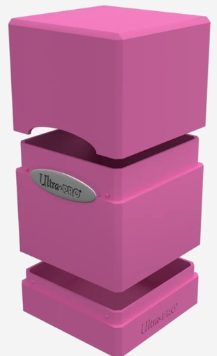 [84178] Classic Satin Tower Deck Box Pink