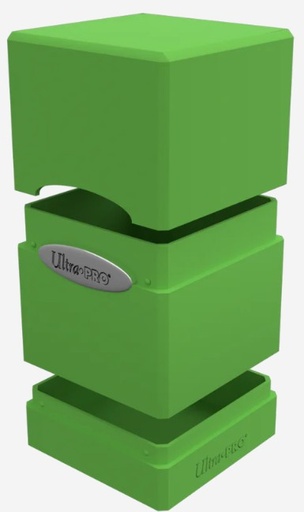 [84179] Classic Satin Tower Deck Box Lime Green