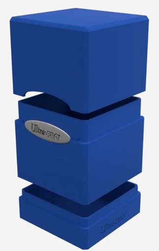 [84175] Classic Satin Tower Deck Box Pacific Blue