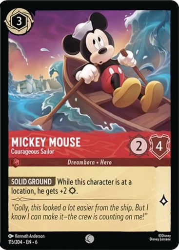 Mickey Mouse - Courageous Sailor - Azurite Sea (6) 