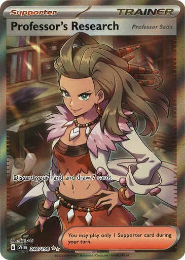 Professor's Research - 240/198 - SV01: Scarlet & Violet Base Set (SVI)