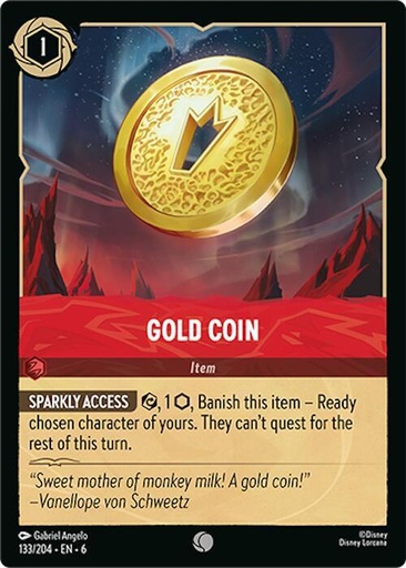 Gold Coin - Azurite Sea (6) 