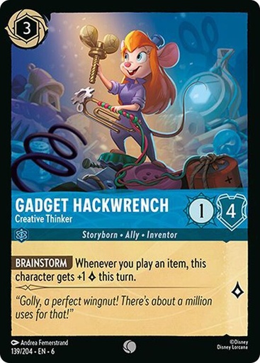 Gadget Hackwrench - Creative Thinker - Azurite Sea (6) 