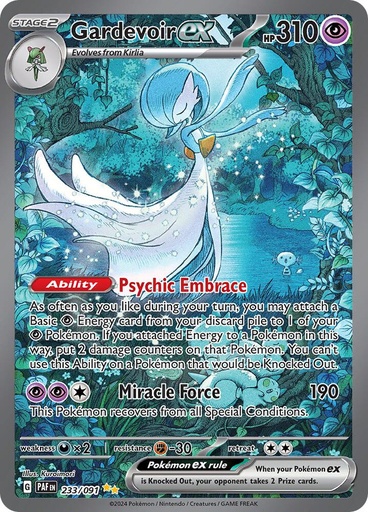 Gardevoir ex - SV: Paldean Fates 233/091
