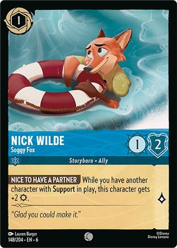 Nick Wilde - Soggy Fox - Azurite Sea (6) 