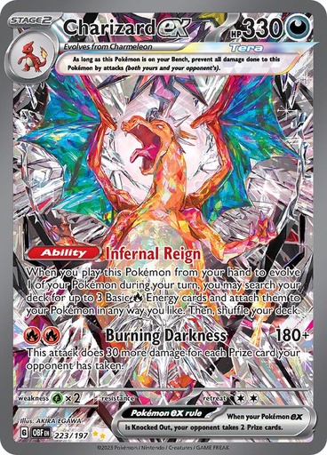 Charizard ex - SV03: Obsidian Flames 223/197