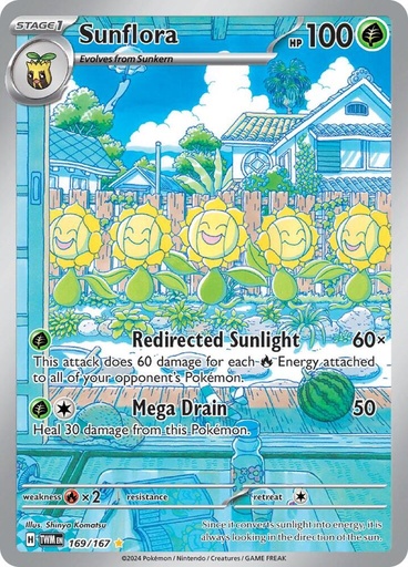 Sunflora - SV06: Twilight Masquerade 169/167