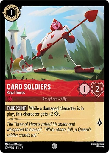 Card Soldiers - Royal Troops - Archazia's Island (7) 