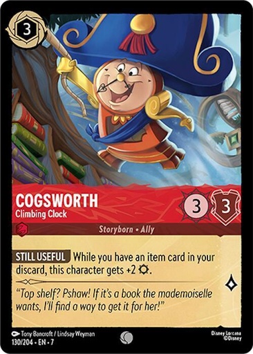 Cogsworth - Climbing Clock - Archazia's Island (7) 