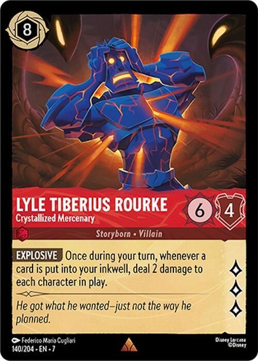 Lyle Tiberius Rourke - Crystallized Mercenary - Archazia's Island (7) 