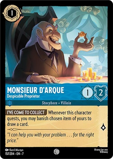 Monsieur D'Arque - Despicable Proprietor - Archazia's Island (7) 