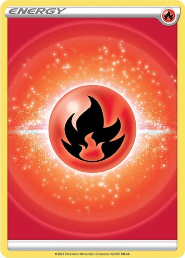 Fire Energy (2022 Unnumbered) - SWSH09: Brilliant Stars (SWSH09)