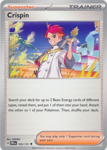 Crispin - 105/131 - SV: Prismatic Evolutions (PRE)