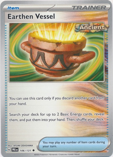 Earthen Vessel - SV: Prismatic Evolutions (PRE)