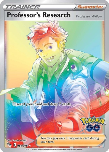 Professor's Research (Secret) - Pokemon GO 084/078