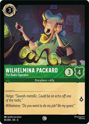 Wilhelmina Packard - The Radio Operator - Reign of Jafar (8) 