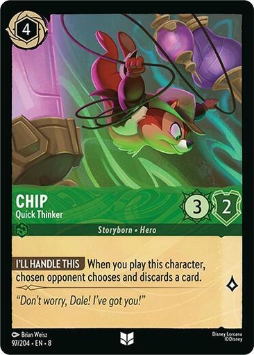Chip - Quick Thinker - Reign of Jafar (8) 