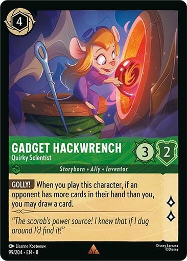 Gadget Hackwrench - Quirky Scientist - Reign of Jafar (8) 