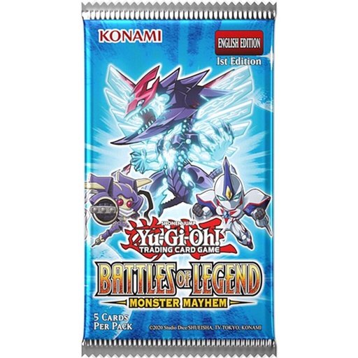 Battles of Legend: Monster Mayhem Booster Pack [1st Edition] - Battles of Legend: Monster Mayhem (BLMM) 