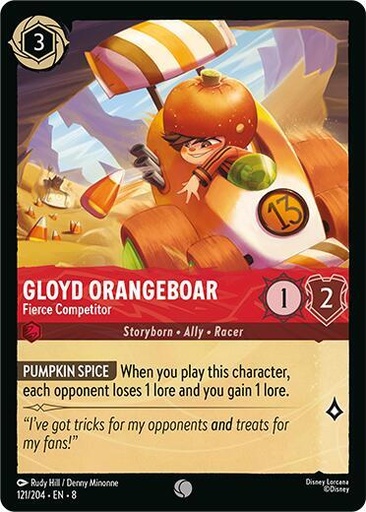 Gloyd Orangeboar - Fierce Competitor - Reign of Jafar (8) 