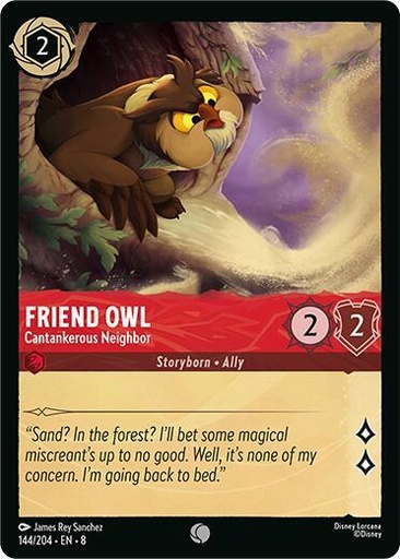Friend Owl - Cantankerous Neighbor - Reign of Jafar (8) 