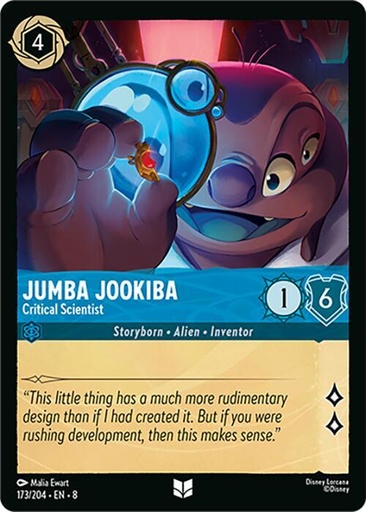 Jumba Jookiba - Critical Scientist - Reign of Jafar (8) 