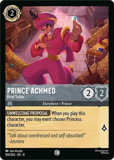 Prince Achmed - Rival Suitor - Reign of Jafar (8) 