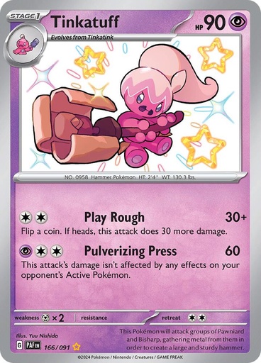 Tinkatuff - SV: Paldean Fates 166/091