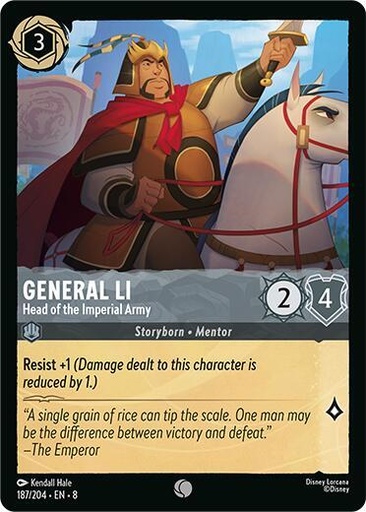 General Li - Head of the Imperial Army - Reign of Jafar (8) 