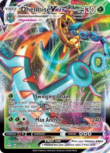 Dhelmise VMAX - Shining Fates 010/072