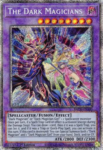 The Dark Magicians (Quarter Century Secret Rare) - Quarter Century Stampede