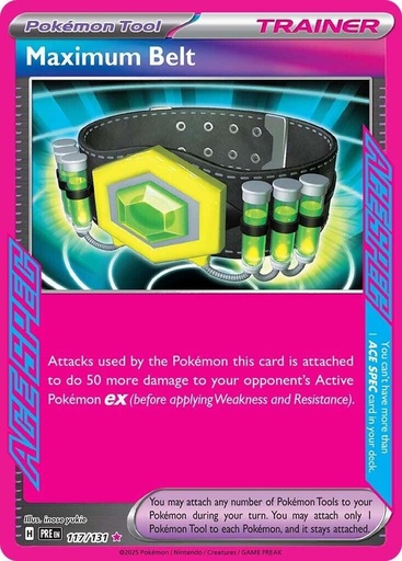 Maximum Belt - SV: Prismatic Evolutions (PRE)