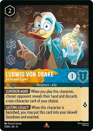Ludwig Von Drake - All-Around Expert - Reign of Jafar (8) 