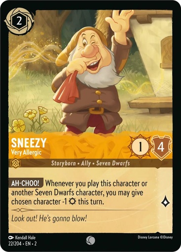 Sneezy - Very Allergic - Rise of the Floodborn (2) 