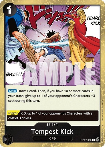 Tempest Kick - 500 Years in the Future (OP07) 